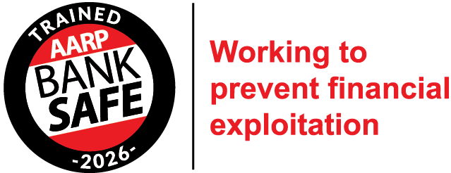 AARP Bank Safe Seal